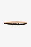 Roberto Cavalli Belt With Rc Monogram In Black