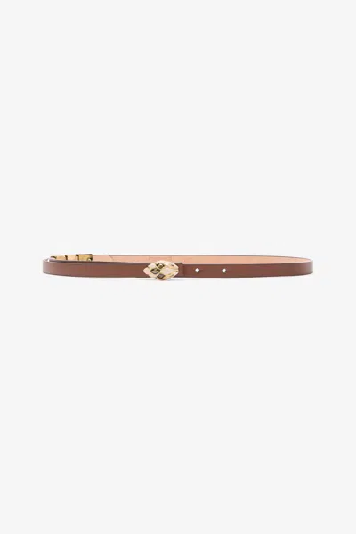 ROBERTO CAVALLI BELT WITH SNAKE HEAD AND CRYSTALS