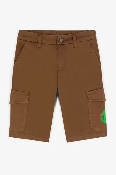 Roberto Cavalli Rc Monogram-print Cargo Shorts