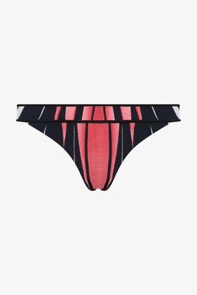 Roberto Cavalli Ray Of Paradise Print Swimsuit Bikini Bottom In Multi