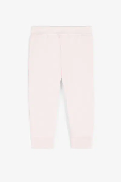Roberto Cavalli Bird-print Cotton Sweatpants In Pink