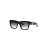 Roberto Cavalli Black Acetate Sunglasses In Black
