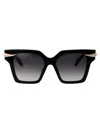 Roberto Cavalli Unisex Src002m 0700 Sunglasses In Black