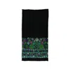 Roberto Cavalli Black And Multicolor Floral Print Scarf - '10s In Multi