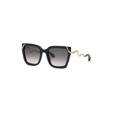 ROBERTO CAVALLI ROBERTO CAVALLI BLACK METAL SUNGLASSES