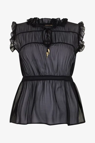 Roberto Cavalli Black Shirt