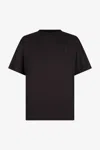 Roberto Cavalli Black T-shirt With Logo Patch In Black