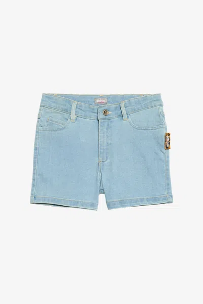 Roberto Cavalli Blaue Jeansshorts In Blue