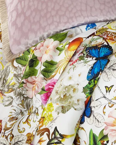 Roberto Cavalli Blaze Fitted Sheet In White