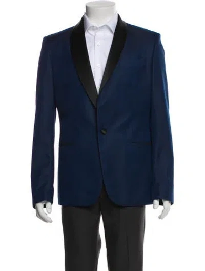 Pre-owned Roberto Cavalli Blazer In Blue