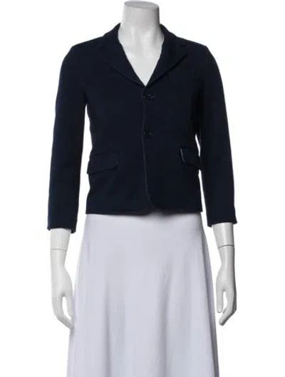 Pre-owned Roberto Cavalli Blazer In Blue