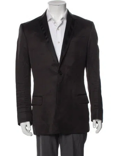 Pre-owned Roberto Cavalli Blazer In Brown