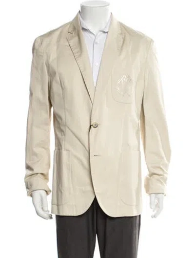 Pre-owned Roberto Cavalli Blazer In Neutral