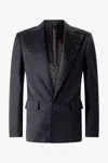 Roberto Cavalli Single-breasted Blazer In Black