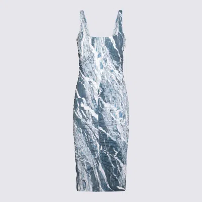 ROBERTO CAVALLI ROBERTO CAVALLI BLUE DRESS