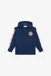 Roberto Cavalli Blue Sweatshirt With Rc Monogram In Blue