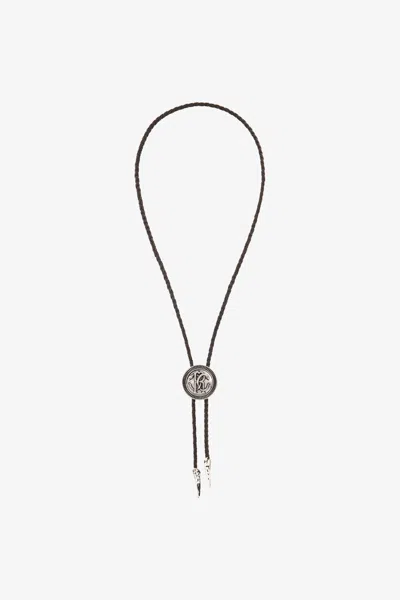 Roberto Cavalli Bolo Tie In Silver
