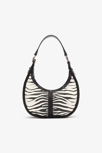 Roberto Cavalli Bologna Small Bag In Black/white