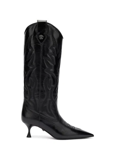 Roberto Cavalli Boots Black