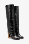Roberto Cavalli Boots With Crocodile Embossing