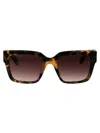 Roberto Cavalli Brown Acetate Sunglasses In Multi