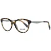 Roberto Cavalli Brown Metal Glasses (frames) In Gray
