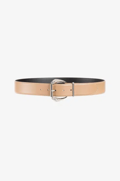 Roberto Cavalli Buckled Leather Belt
