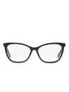 Roberto Cavalli Butterfly-frame Glasses In Schwarz
