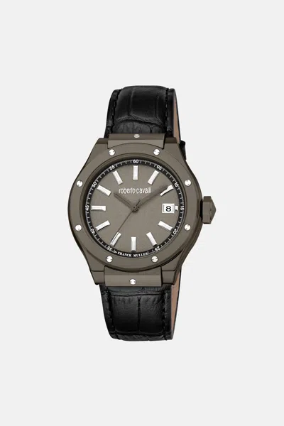 Roberto Cavalli By Franck Muller Men Watch In Black