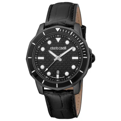 Roberto Cavalli By Franck Muller Men's Watch In Black