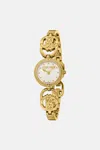 Roberto Cavalli By Franck Muller Mini Watch In Gold