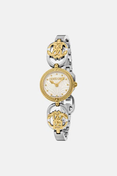 Roberto Cavalli By Franck Muller Mini Watch In Metallic