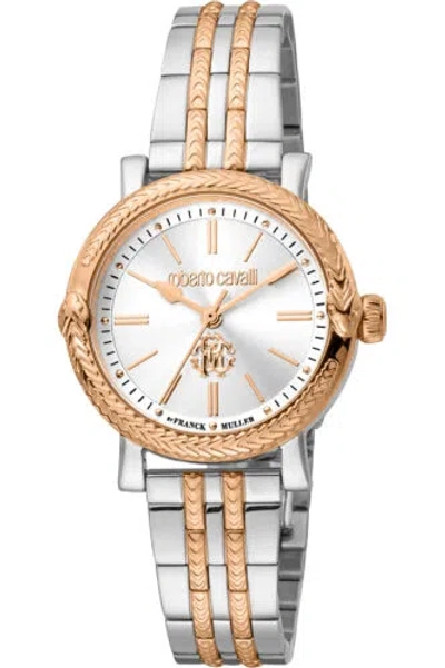 Pre-owned Roberto Cavalli By Franck Muller Women's 30mm Quartz Watch Rv1l193m0101