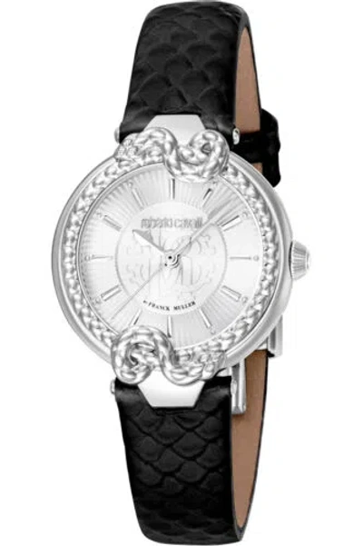 Pre-owned Roberto Cavalli By Franck Muller Women's 30mm Quartz Watch Rv1l214l0011