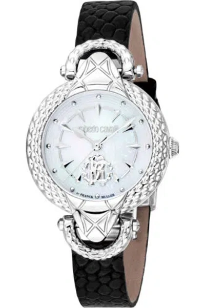Pre-owned Roberto Cavalli By Franck Muller Women's 32mm Quartz Watch Rv1l165l0011