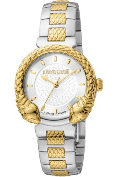 Pre-owned Roberto Cavalli By Franck Muller Women's 32mm Quartz Watch Rv1l190m0061