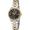 Roberto Cavalli By Frank Muller Watch, 33mm In Two Tone Silver/gold/black