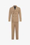 Roberto Cavalli Camel Man Suit In Light Brown