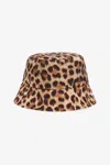Roberto Cavalli Cap With Logo In Brown