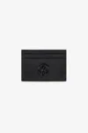 Roberto Cavalli Cardholder With Monogram Rc In Black