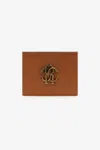 Roberto Cavalli Cardholder With Monogram Rc In Brown