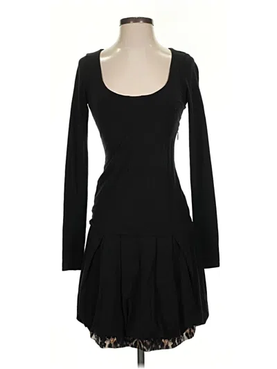 Pre-owned Roberto Cavalli Casual Dress In Black
