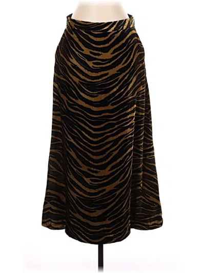 Pre-owned Roberto Cavalli Casual Skirt In Tan