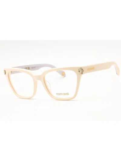 Roberto Cavalli Cat Eye Eyeglasses For Women - Stylish Acetate Frame In Neutral