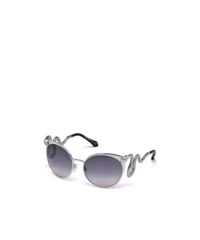 Roberto Cavalli Cat's Eye Sunglasses In Gray