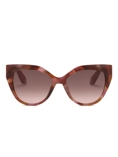 Roberto Cavalli Cat-eye Sunglasses In Pink