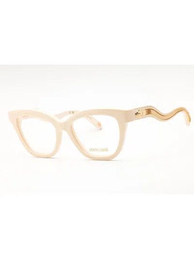 Roberto Cavalli Cat Eye Women's Eyeglasses In Neutral