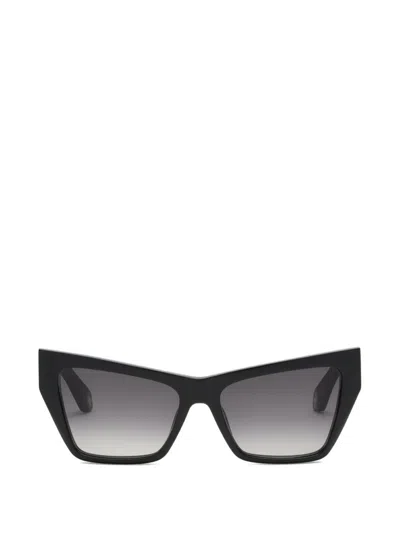Roberto Cavalli Cat-eye Frame Sunglasses In Black