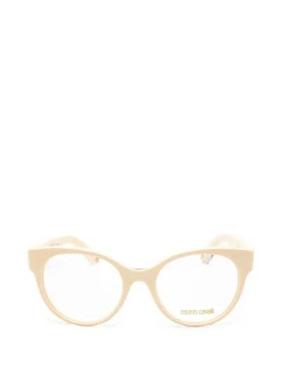 Roberto Cavalli Cat-eye Glasses In Neutrals