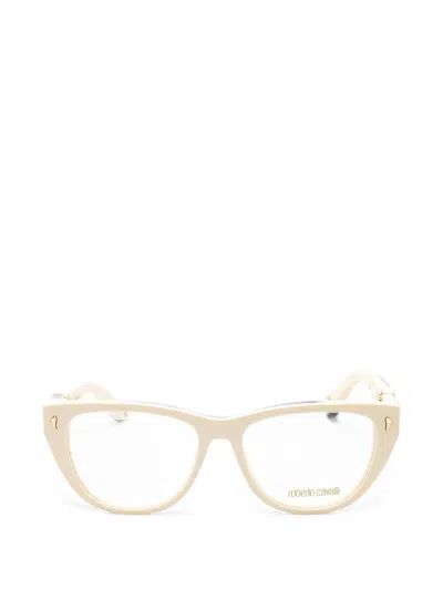 Roberto Cavalli Cat-eye Glasses In Neutrals
